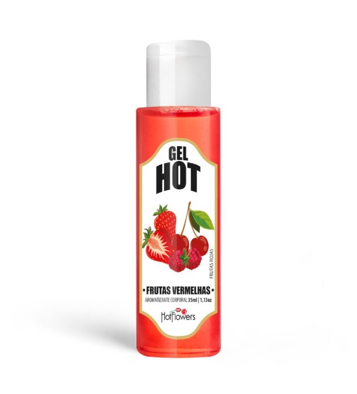 Gel Corporal Comestible Frutos Rojos