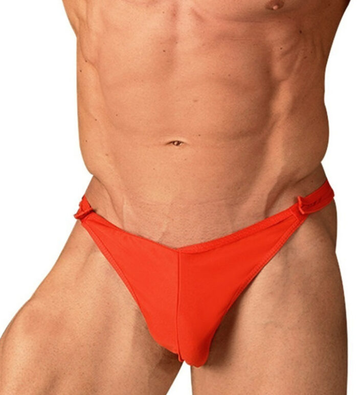 Slip con velcro rojo