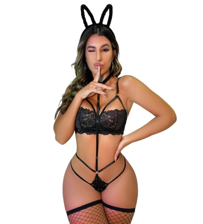 Set Bunny Negro 2