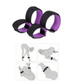 Set de esposas para muñecas y tobillos