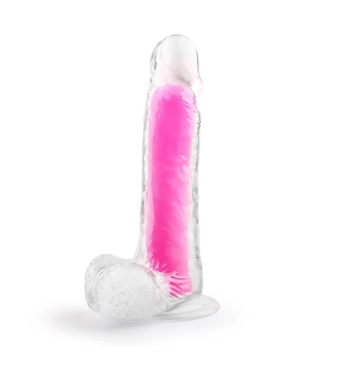 Dildo Glow Rosa