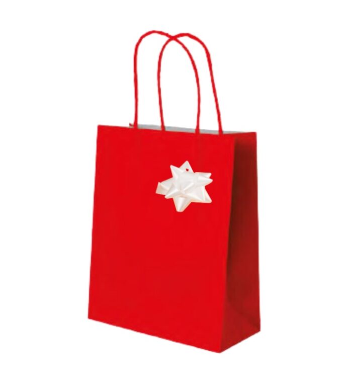 Bolsa de regalo grande roja
