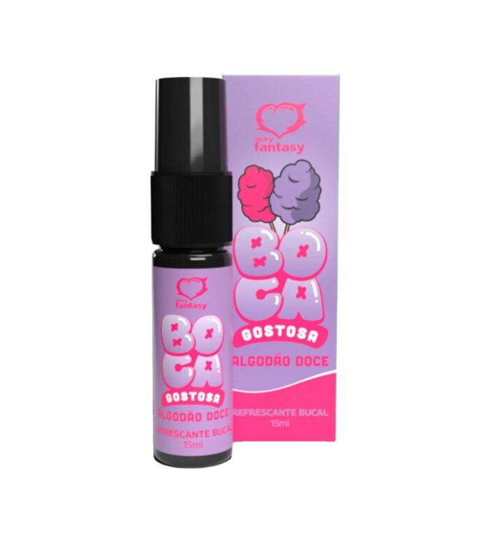 Refrescante Bucal Boca Gostosa Algodón Dulce